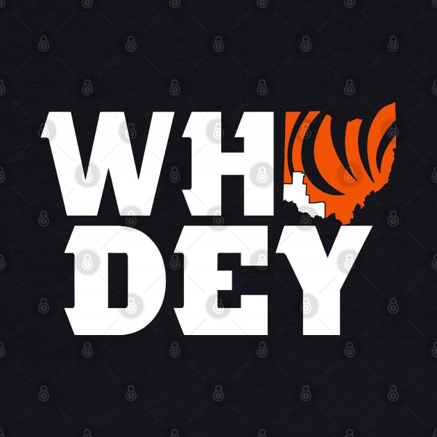 Who Dey, Cincinnati Football themed by FanSwagUnltd